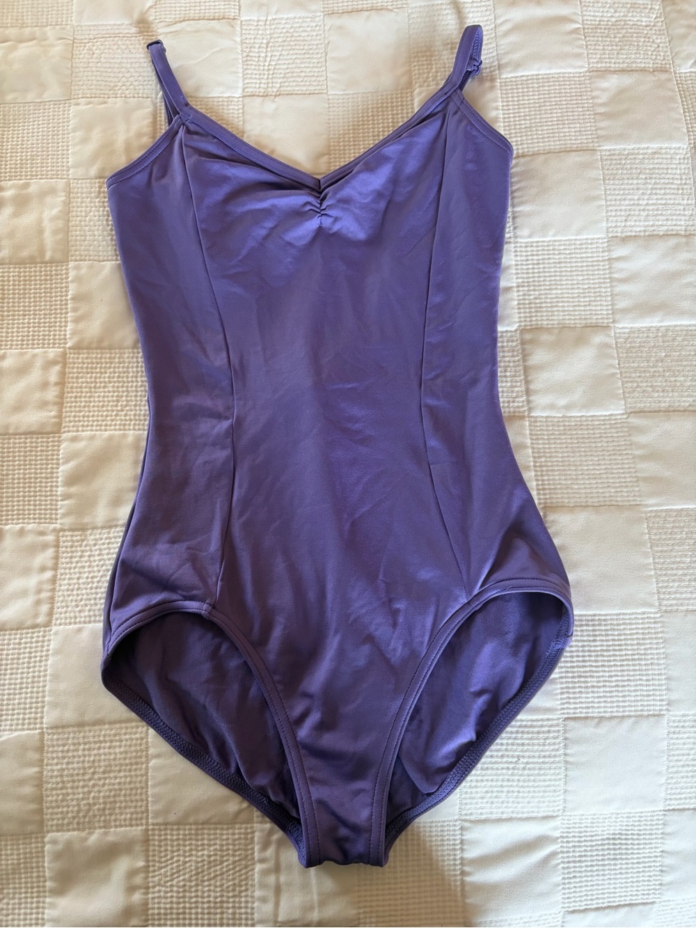 Ladies Capezio STUDIO COLLECTION V NECK CAMISOLE LEOTARD - S NWOT
